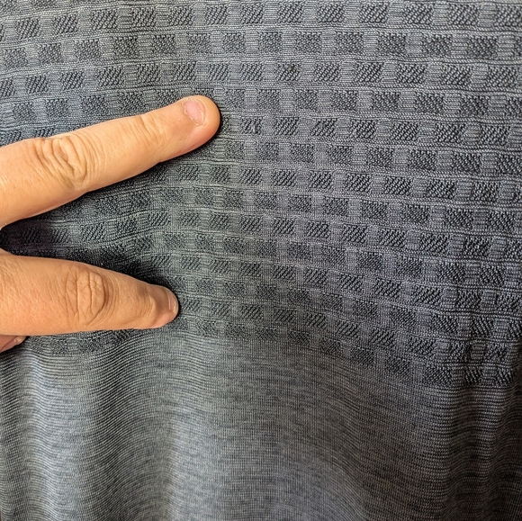 KARBON Men 1/4 Zip Crewneck Size L Dark Gray Color Sweatshirt - Picture 6 of 10